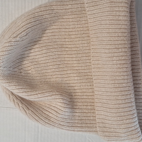 Madewell Cream Knit Beanie - Picture 4 of 4